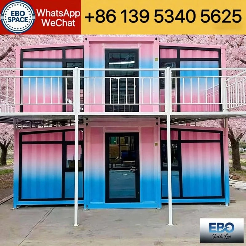 China Made Expandable Container Villa 20ft 30ft 40ft Prefab Luxury House Waterproof Certified