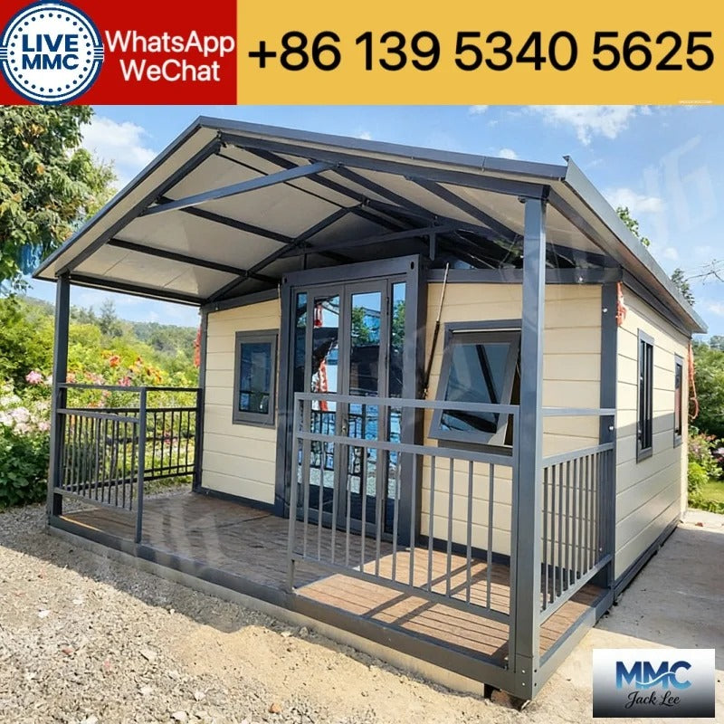 China Made Expandable Container Villa 20ft 30ft 40ft Prefab Luxury House Waterproof Certified