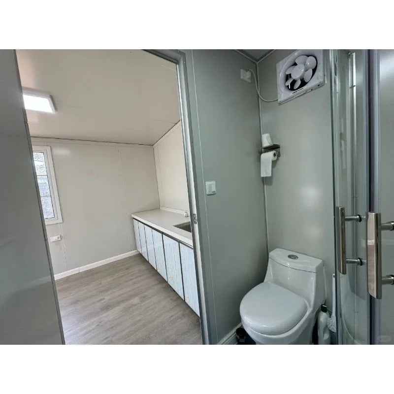 Steel 40ft Prefab Expandable Container House 3 Bedroom Modular Home Folding Villa