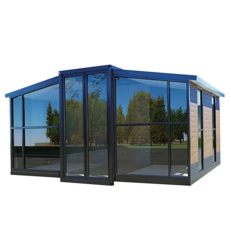 Steel 40ft Prefab Expandable Container House 3 Bedroom Modular Home Folding Villa