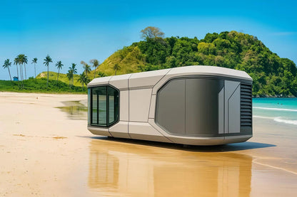 Prefab House Luxury Hotel Modular Villa 2 BeDroom Prefab Homes Prefabricated Building Space Capsule Prefabricated Cabins
